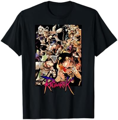 Amazon.com: Ragnarok Cute Anime Girl Graphic Tee T-Shirt